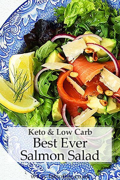 Best-ever Keto Smoked Salmon Salad