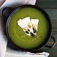 Courgette and Brie Soup