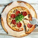 Keto Cauliflower Base Pizza