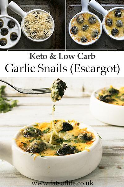 Keto Garlic Snails (Escargot)