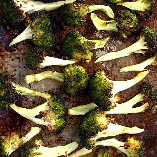 Roasted Coconut Broccoli Keto
