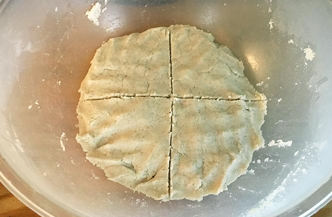 Keto Coconut Flour Wrap Prep