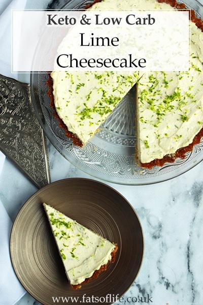 Keto Lime Cheesecake Tart