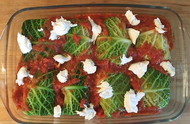 Keto Cabbage Mince Rolls