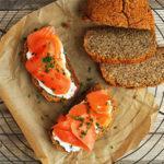 Keto Salmon Sandwiches