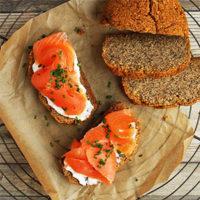 Keto Salmon Sandwiches