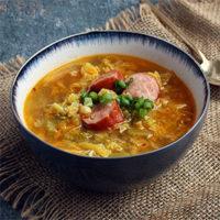 Low Carb Sausage and Cabbage Soup