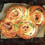 Fathead Ham and Gruyere Rolls