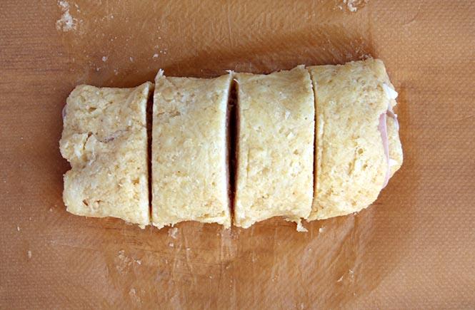 Fathead Ham and Gruyere Roll