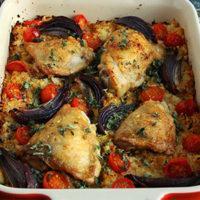 Low carb Chicken Oregano Bake