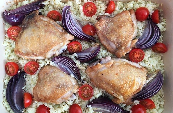 Low carb Chicken Oregano Bake