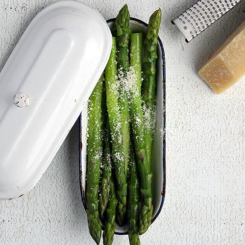 Buttered Asparagus with Parmesan Keto