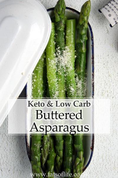 Buttered Asparagus with Parmesan (Keto)
