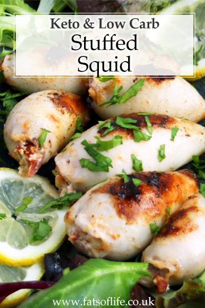 Stuffed Squid (Keto)
