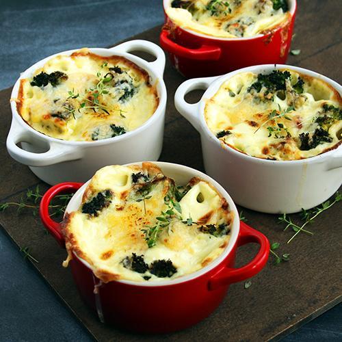 Broccoli and Bacon Cheese Bakes Keto