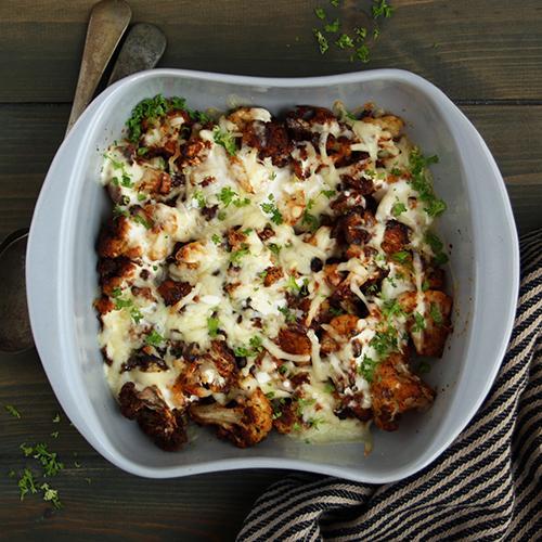 Cajun Cauliflower Bake Keto