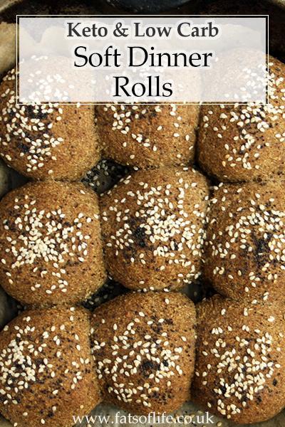 Soft Keto Dinner Rolls