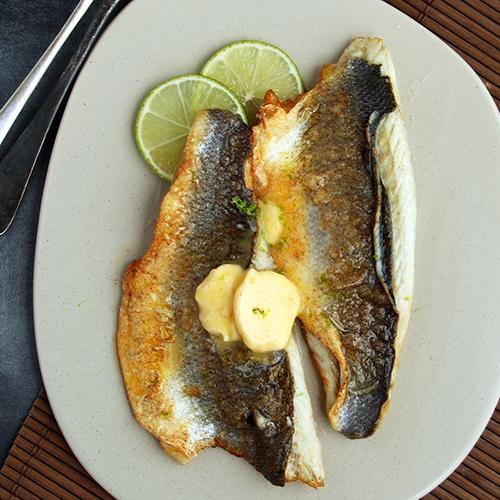 Sea Bass with Chilli Lime Butter Keto