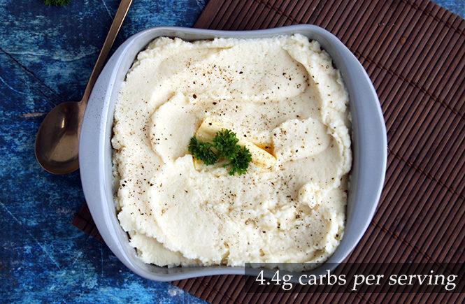 Cheesy Celeriac Mash Keto