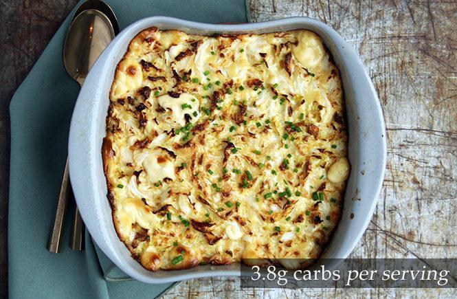 Cream-baked Cabbage with Truffle Keto