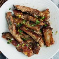 Lightly spiced Keto Pork Ribs