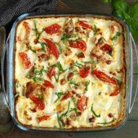 Chicken with Tomatoes and Herbs Keto