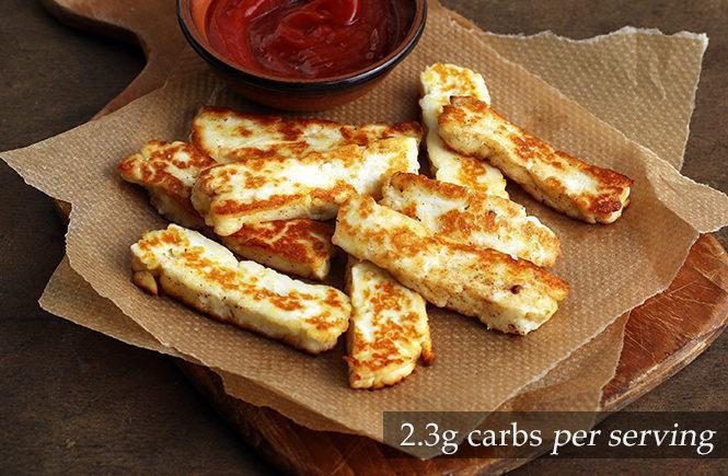Brown Butter Fried Halloumi Keto