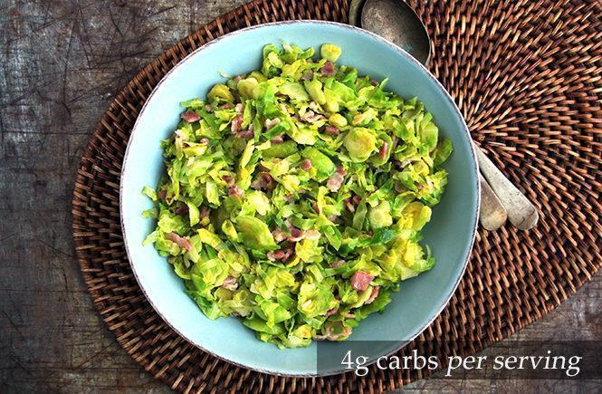 Brussels Sprouts in Bacon Butter Keto