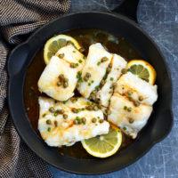Cod with Brown Butter and Capers Keto