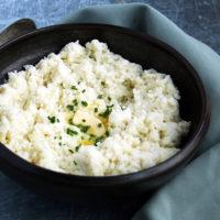 Creamy Cauliflower Rice Keto