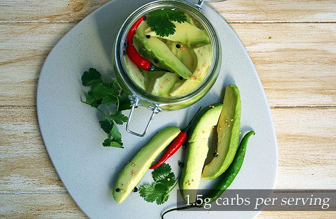 Pickled Avocado Keto