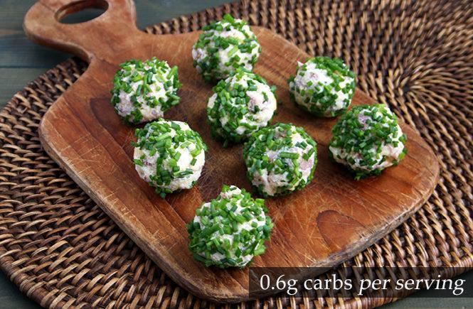 Bacon and Chive Fat Bombs Keto