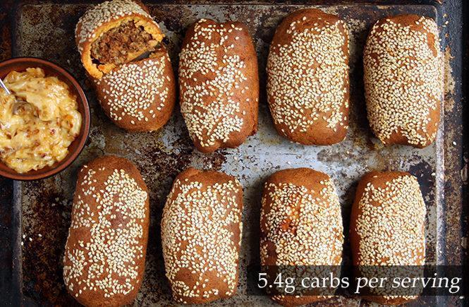 Baharat Turkey Sausage Rolls with Sweet and Spicy Mayo Keto