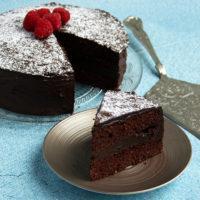 Keto Chocolate Brownie Cake