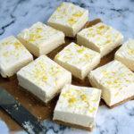 Keto Lemon Cheesecake Squares