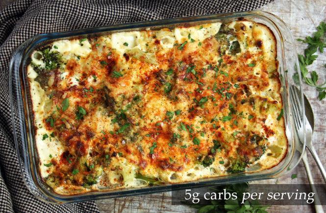 Vegetable Gruyere Bake Keto