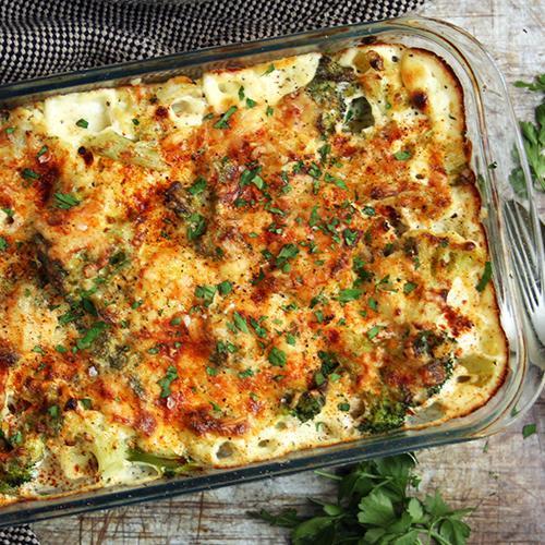 Vegetable Gruyere Bake (Keto)