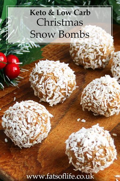 Christmas Snow Bombs (Keto)