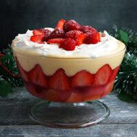 Keto Christmas Trifle