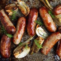 Sausage and Fennel Traybake Keto