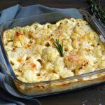 Creamy Rosemary Keto Cauliflower Bake