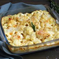Creamy Rosemary Keto Cauliflower Bake
