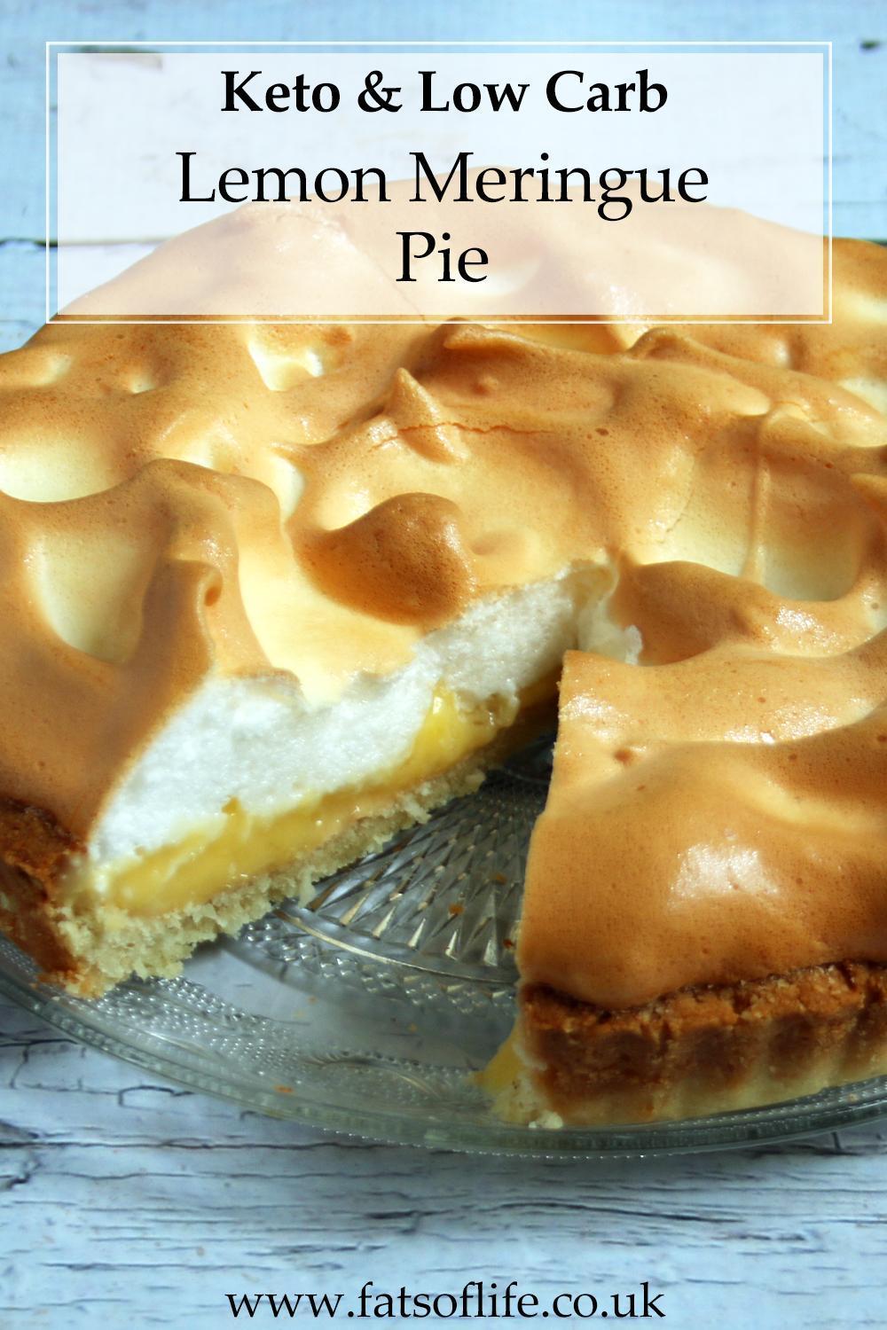 Keto Lemon Meringue Pie