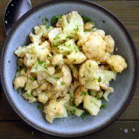 Cauliflower in Garlic Browned Butter Keto