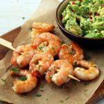 Shrimp with Chunky Guacamole Keto
