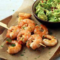 Shrimp with Chunky Guacamole Keto