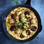 Creamy Smoked Paprika Meatballs Keto
