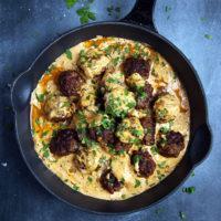 Creamy Smoked Paprika Meatballs Keto