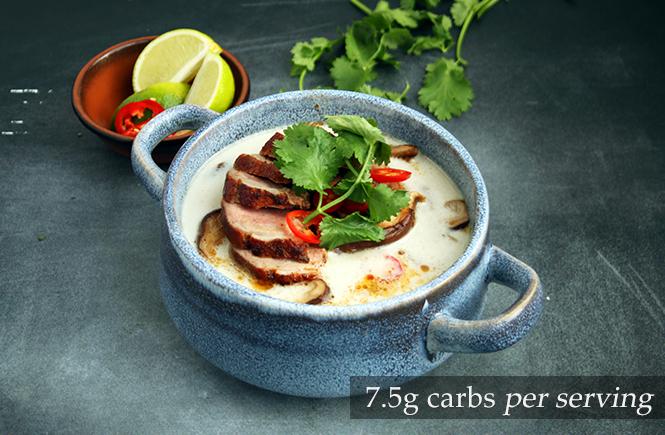 Fragrant Duck and Shiitake Soup Keto